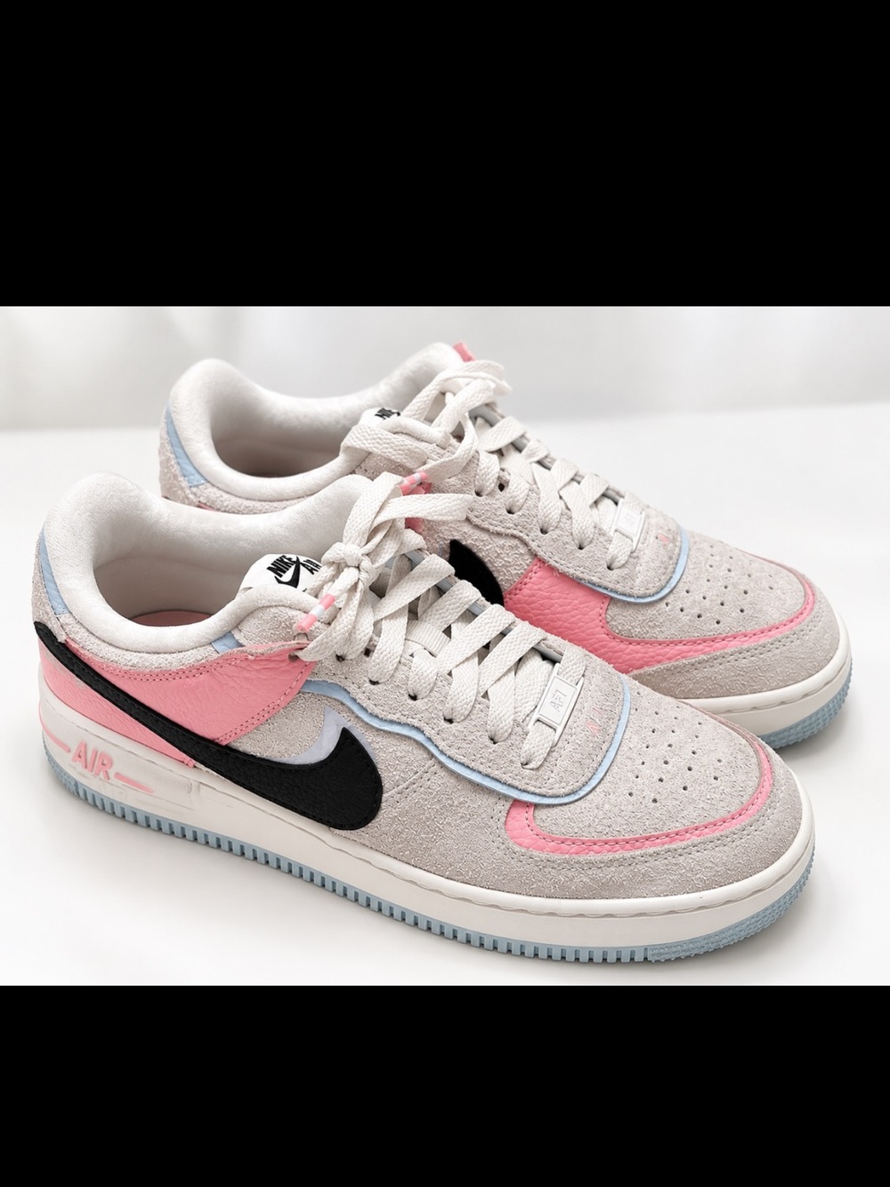 Nike Wmns Air Force 1 Shadow 'Hoops Pack - Medium Soft Pink'